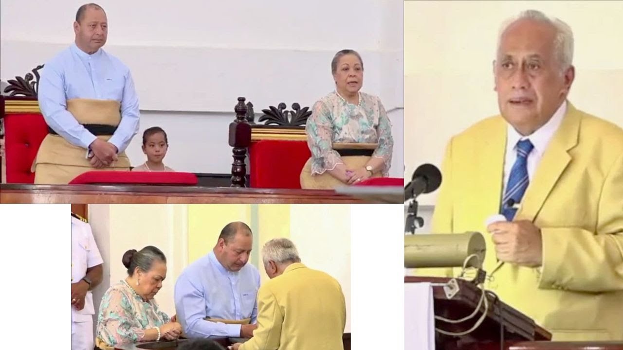 Ouau Malanga Toetu'u Falelotu Senituli: Easter Service Centenary Church: Nuku'alofa Kingdom of Tonga