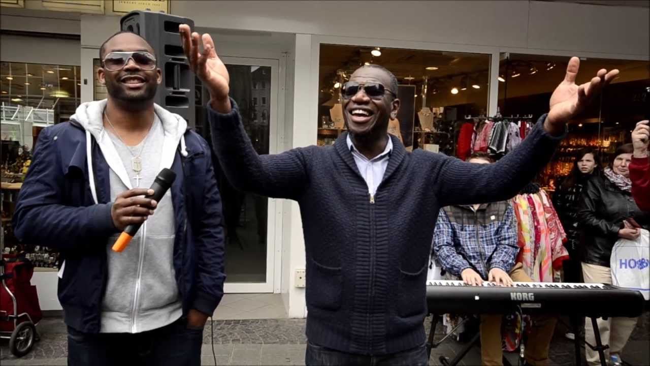 Einladung zur Bottroper Gospelnacht 2013 mit Wayne Ellington und Brian Fentress