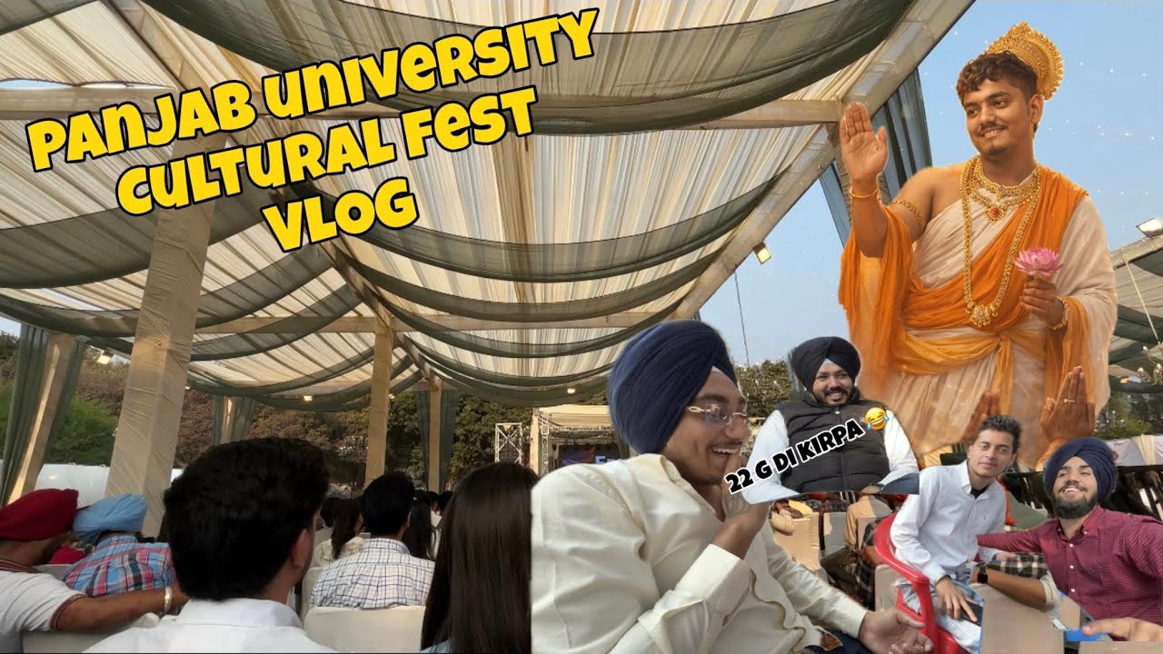 Panjab University Cultural Fest Vlog 