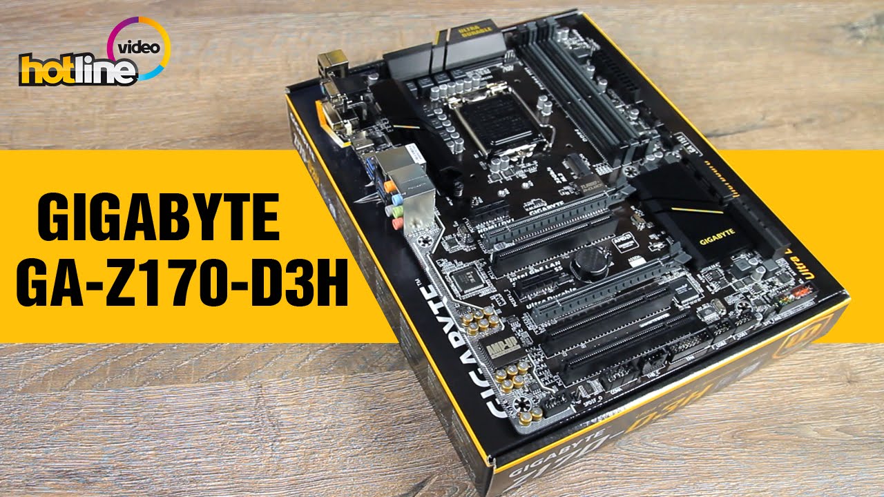GIGABYTE GA-Z170-D3H –  обзор материнской платы