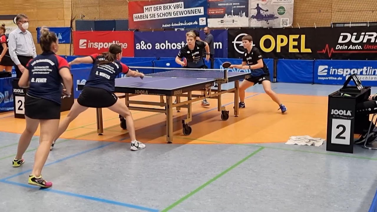 1. Bundesliga Damen: ttc berlin eastside vs TSV Schwabhausen, 05.09.2021 - Zusammenfassung