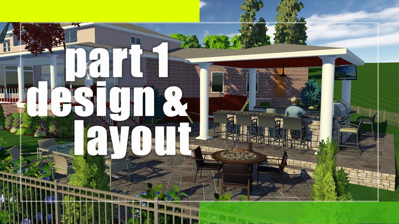 Hardscape 101: 2 things to help land YOUR next Outdoor kitchen backyard transformation
