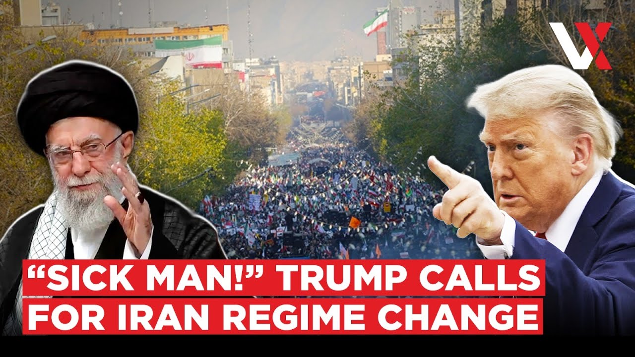 Trump Demands Khamenei's Removal, CENTCOM On “High Alert” As Carriers Deploy | Iran Protest | VERTEX