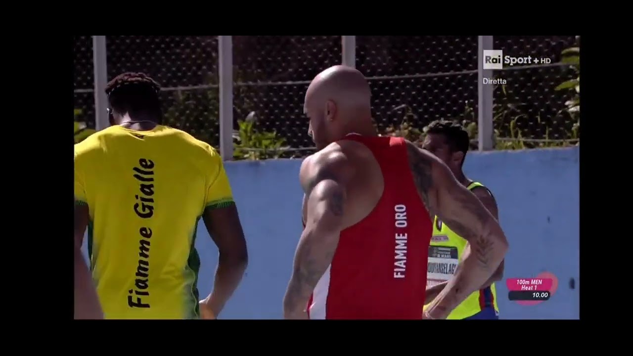 Marcell Jacobs semifinale 100 metri Savona
