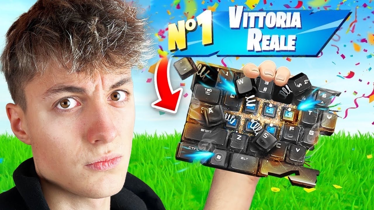 Fortnite, ma Ogni KILL la mia TASTIERA MIGLIORA!