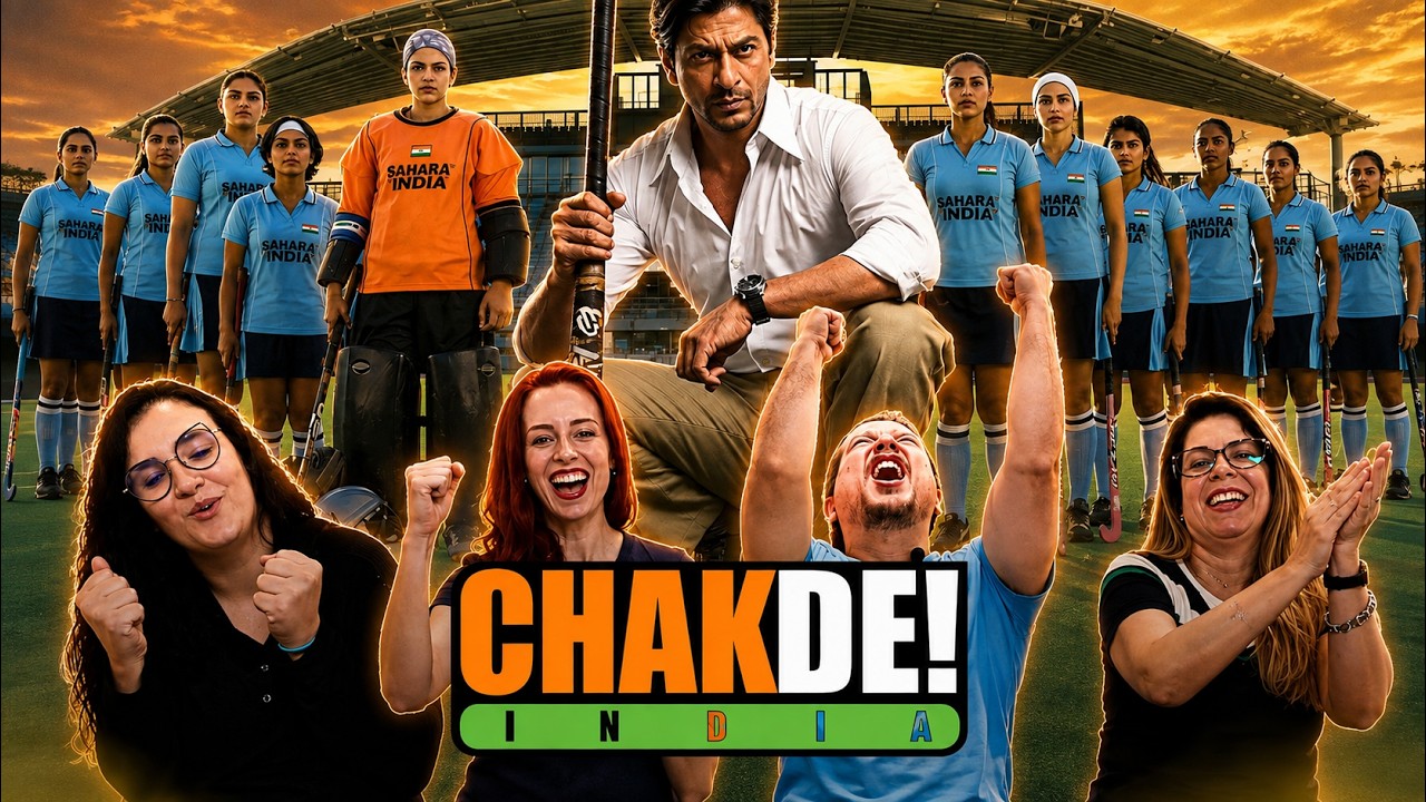 HE HAD ONE MISSION: BUILD A TEAM! 🏑 Chak De! India | Brazilians Reaction