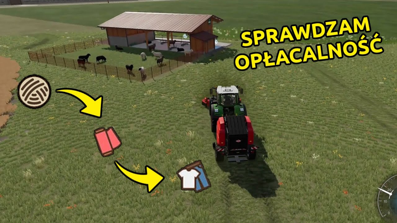Produkcja ubrań w FS22 to szybki zysk? Sprawdzam opłacalność