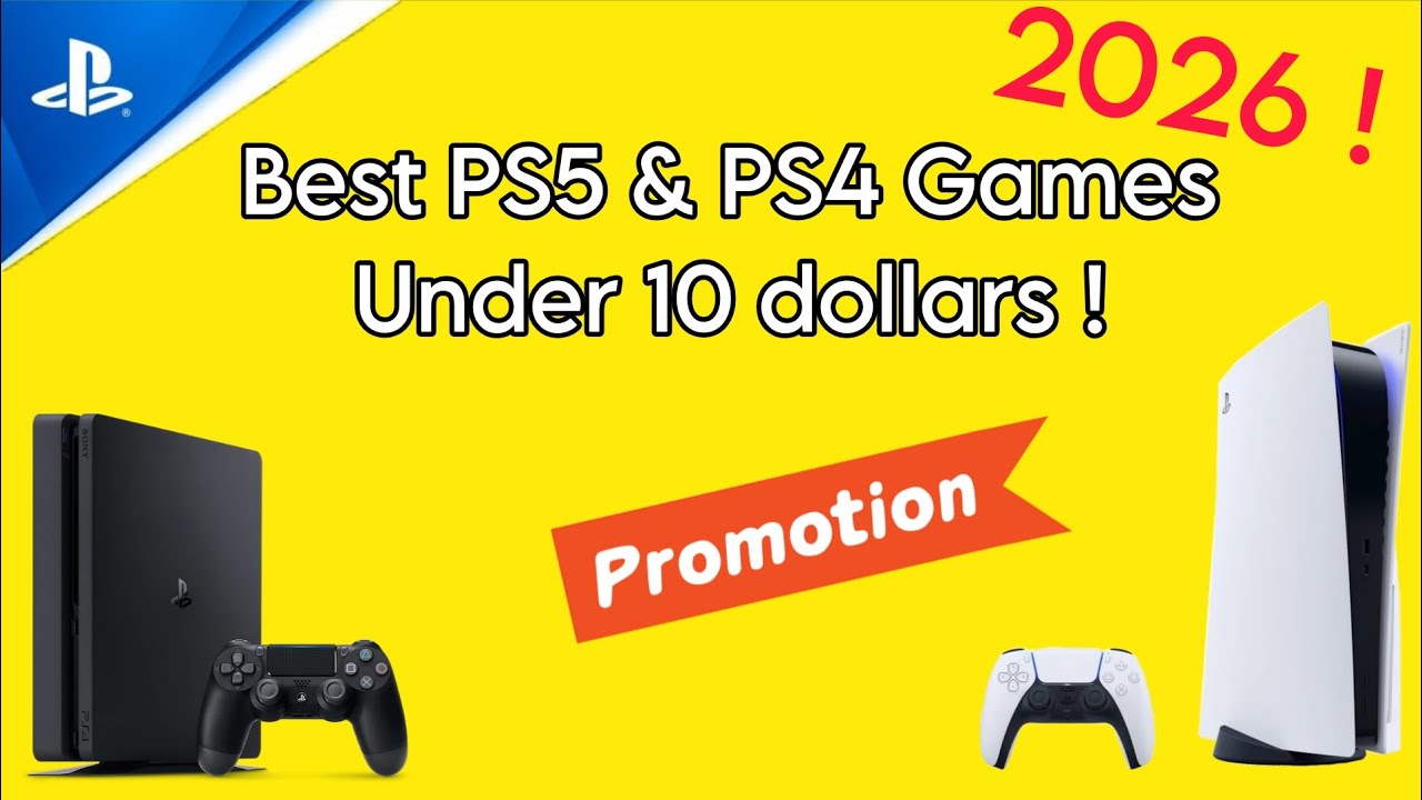 Best PS5 and PS4 Games Under 10 dollars !