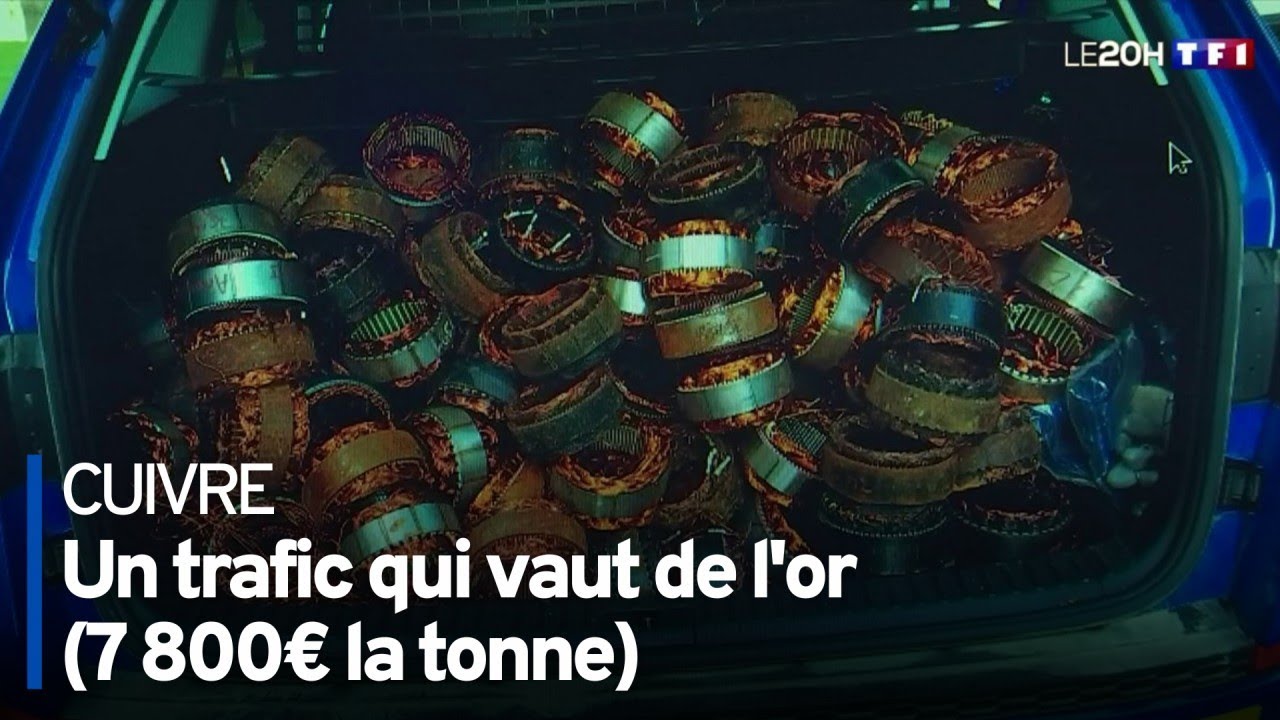Cuivre : un trafic qui vaut de l'or