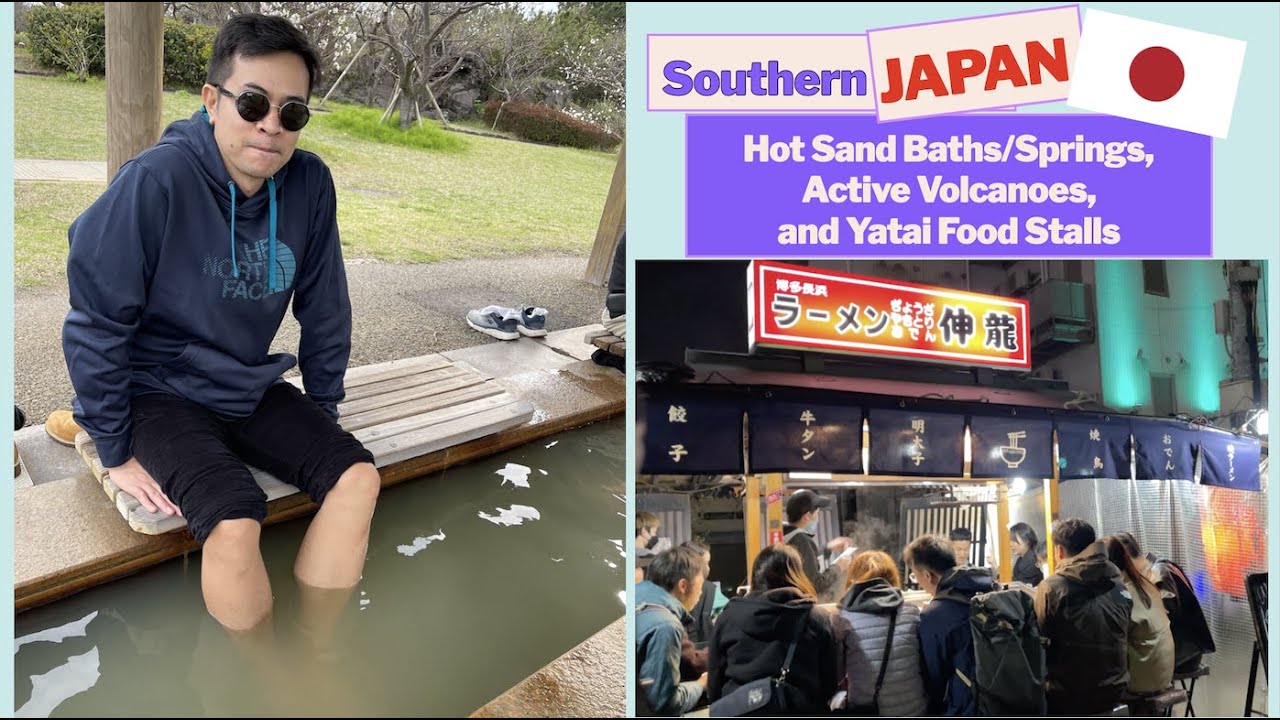 🇯🇵 Hidden Gems of South Japan: Hot Sand Baths, Active Volcano, and Lavishly Priced Yatai Street Food