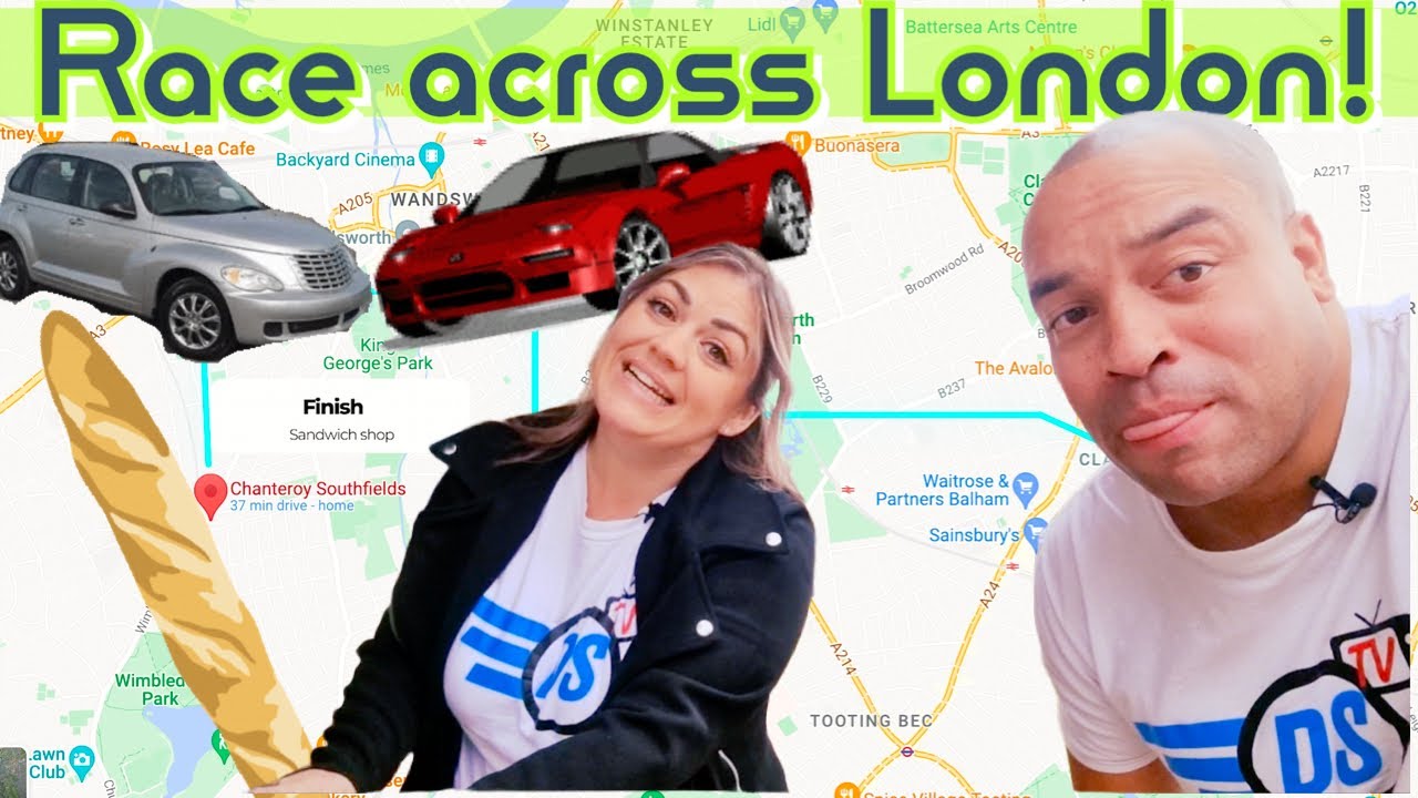 We Race Across London - It’s Unbelievably Close!!