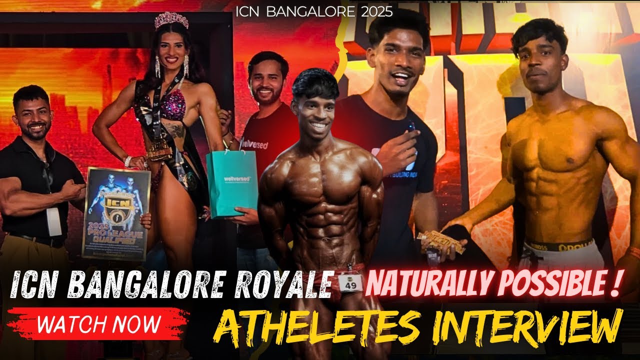 ICN Bangalore Royale😍🔥 | Womens bikini pro qualified athelete✨🥇 | Athletes interviews✅