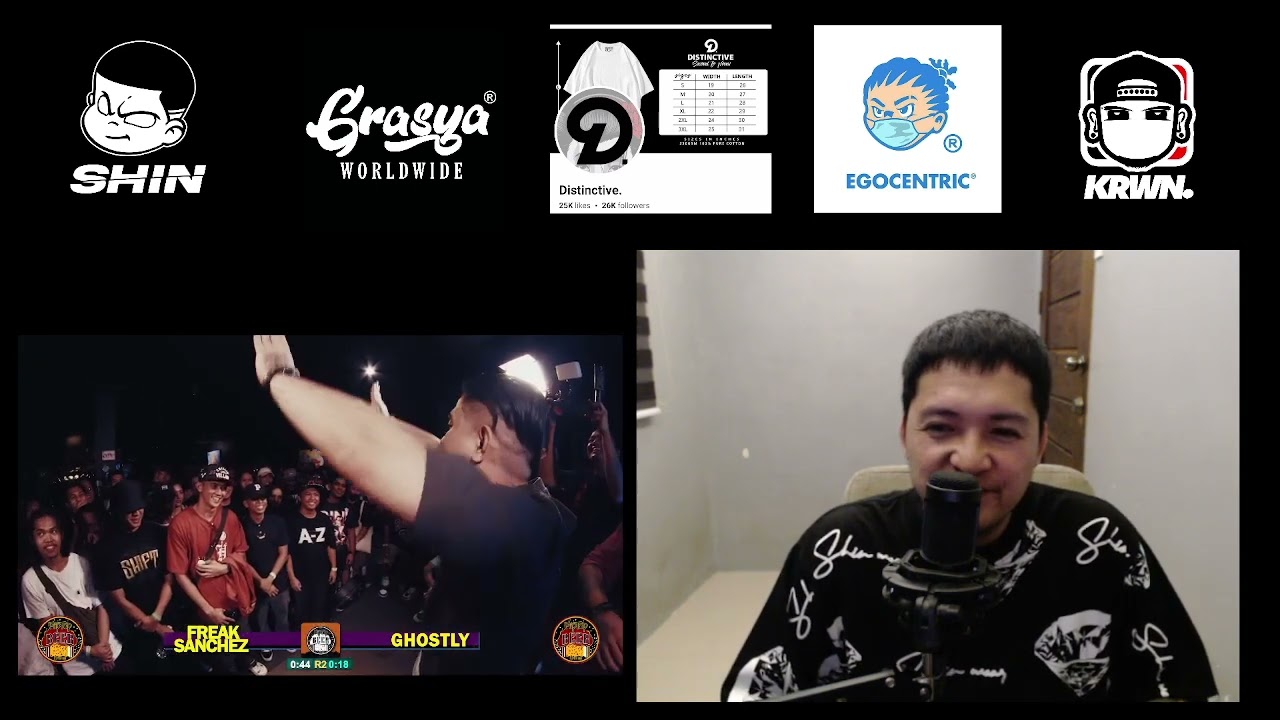 Freak Sanchez vs Ghostly ( ALTER EGO ) TIPSY D | GORIONG TALAS | Video reaction
