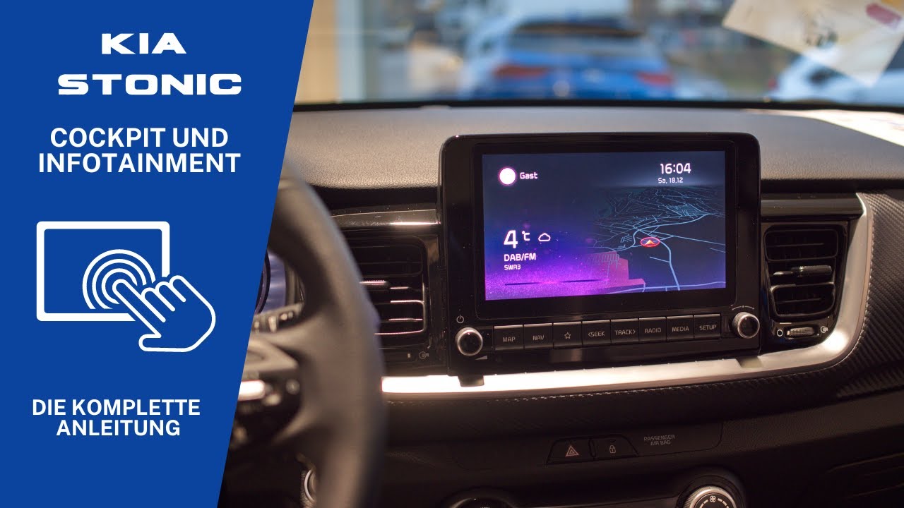 Kia Stonic 2025 Cockpit und Infotainment