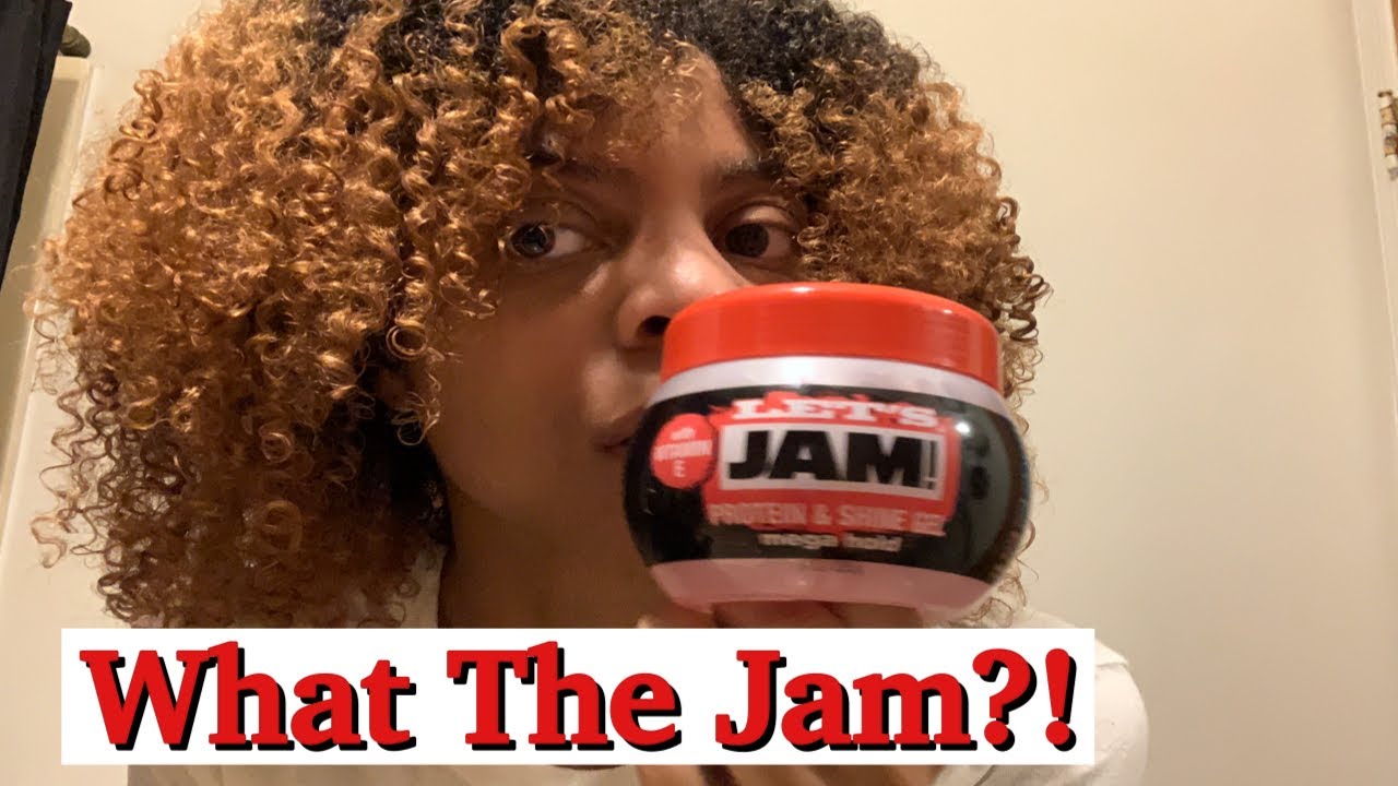 WHAT THE JAM?! Using A Jam On My Natural Curly Hair!!