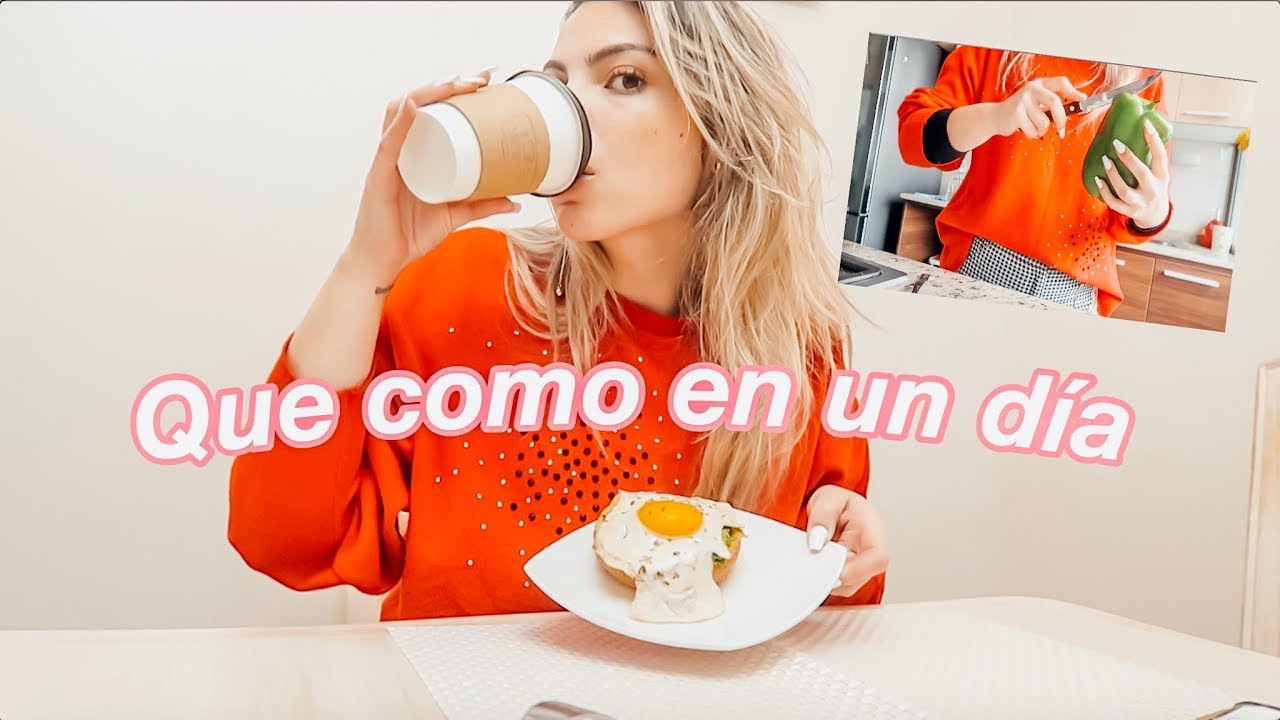 LO QUE COMO UN DIA SALUDABLE ! ( pero realista jaja )