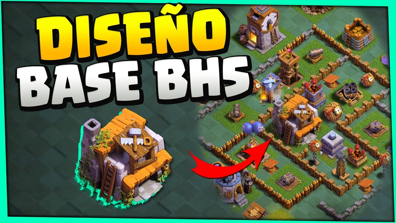 ¡El MEJOR DISEÑO de BASE del CONSTRUCTOR 5! Clash of Clans BH5