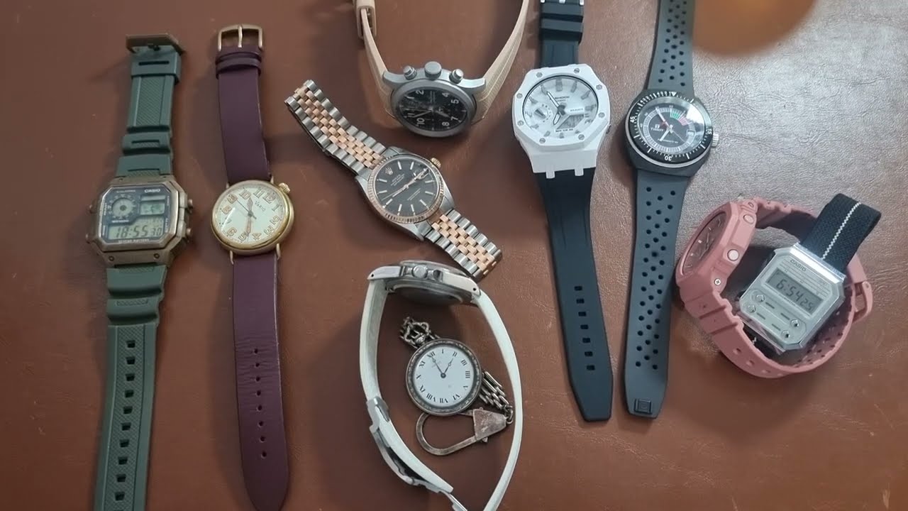 Metal Case Diversity in Watch Collecting