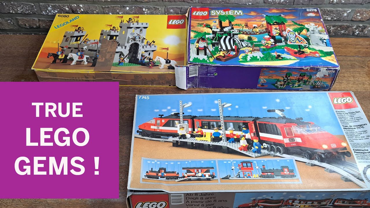 На блошином рынке найдены ностальгические сокровища Lego! #lego #legoland #legosystem