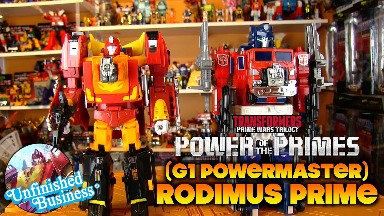 Transformers Power of the Primes RODIMUS PRIME (2017): G1 Powermaster Style!