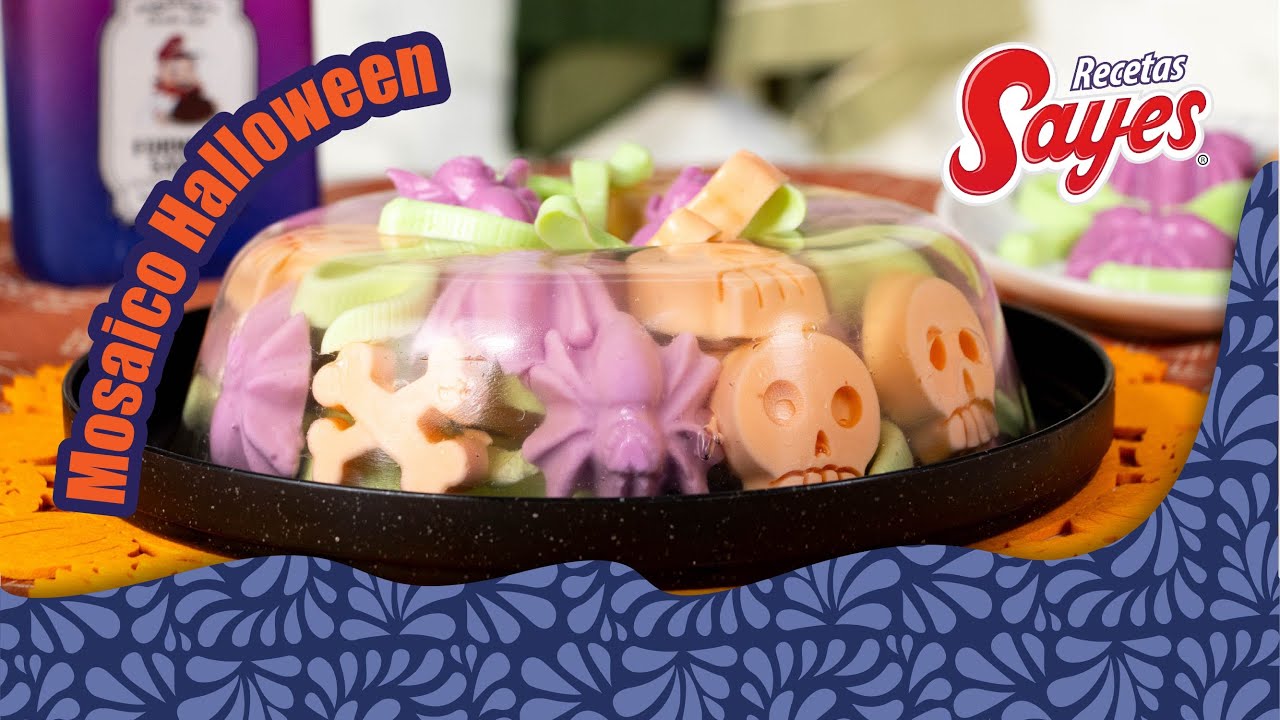 💜 La Gelatina de Halloween más linda y fácil 🎃