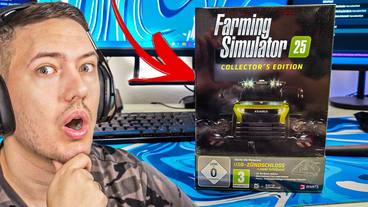 UNBOXING FARMING SIMULATORA 25 COLLECTOR'S EDITION!