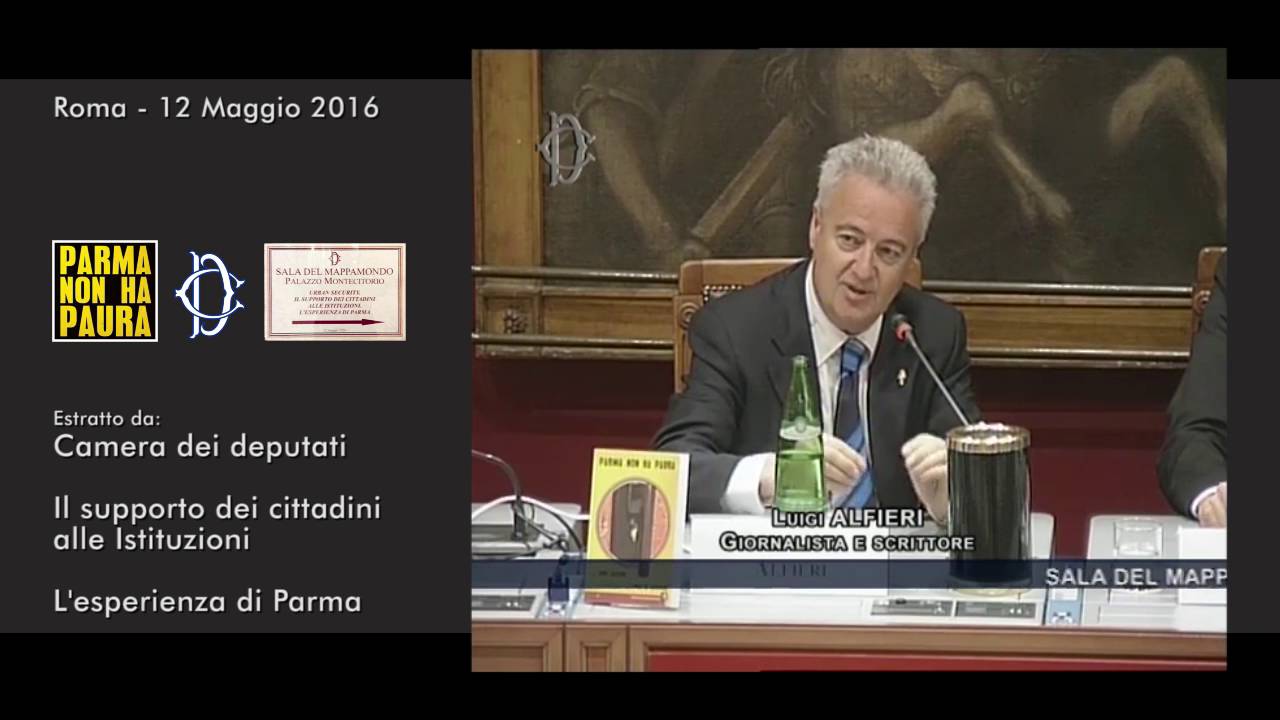 Parma non ha paura - Roma 12/05/2016 - Dr. Luigi Alfieri