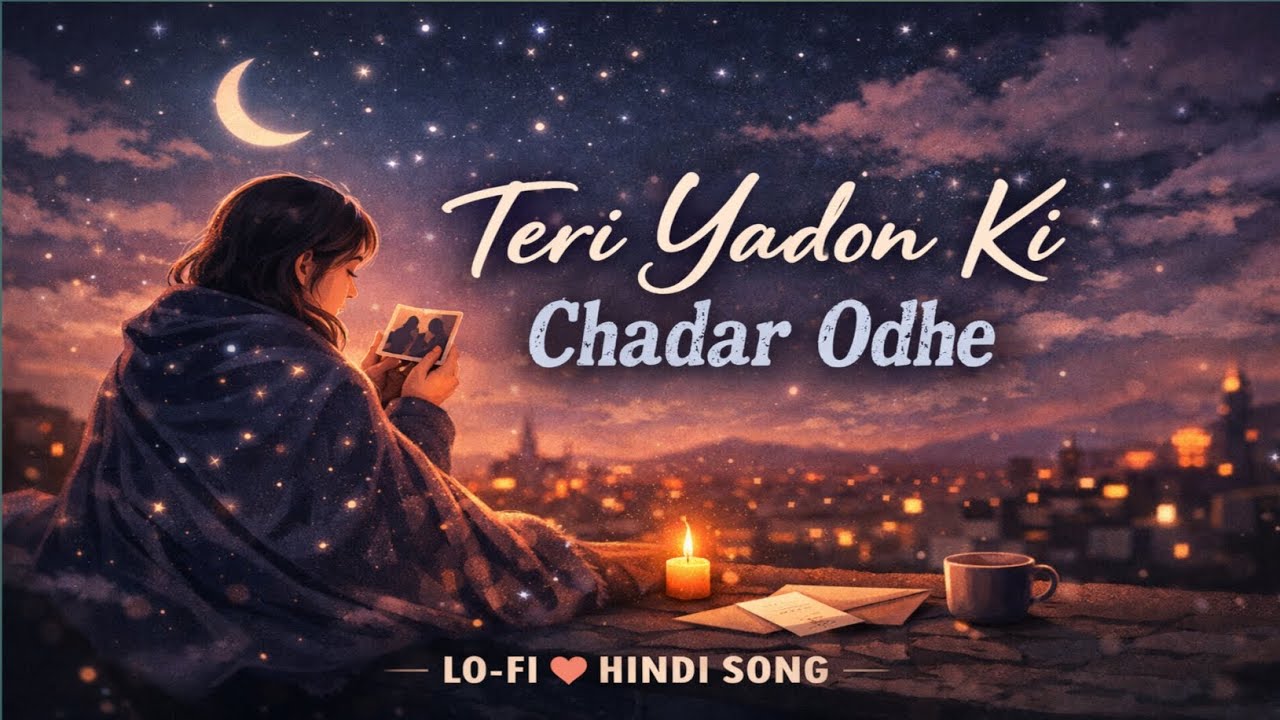 Teri Yadon Ki Chadar Odhe | Heart Touching Hindi LoFi Song 2026 | Sad Romantic Love Song 💔