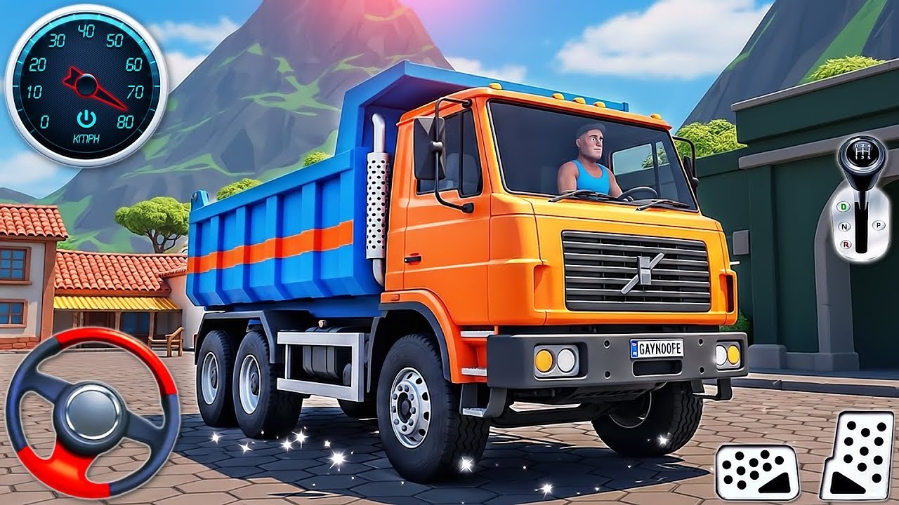 Offroad Cargo Truck Ashok Lorry Driver - Indian Truck Driver Simulator 3D - Android GamePlay