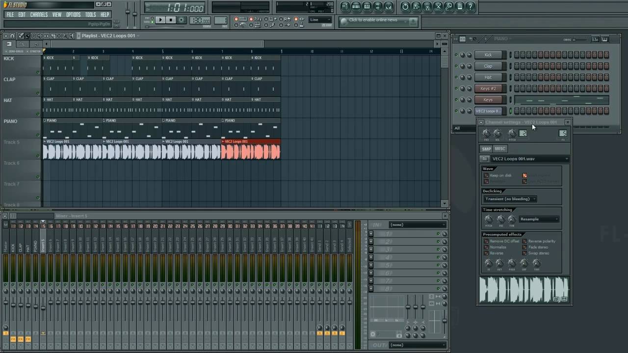 FL Studio 9 - Prise en main rapide et facile (2/2)