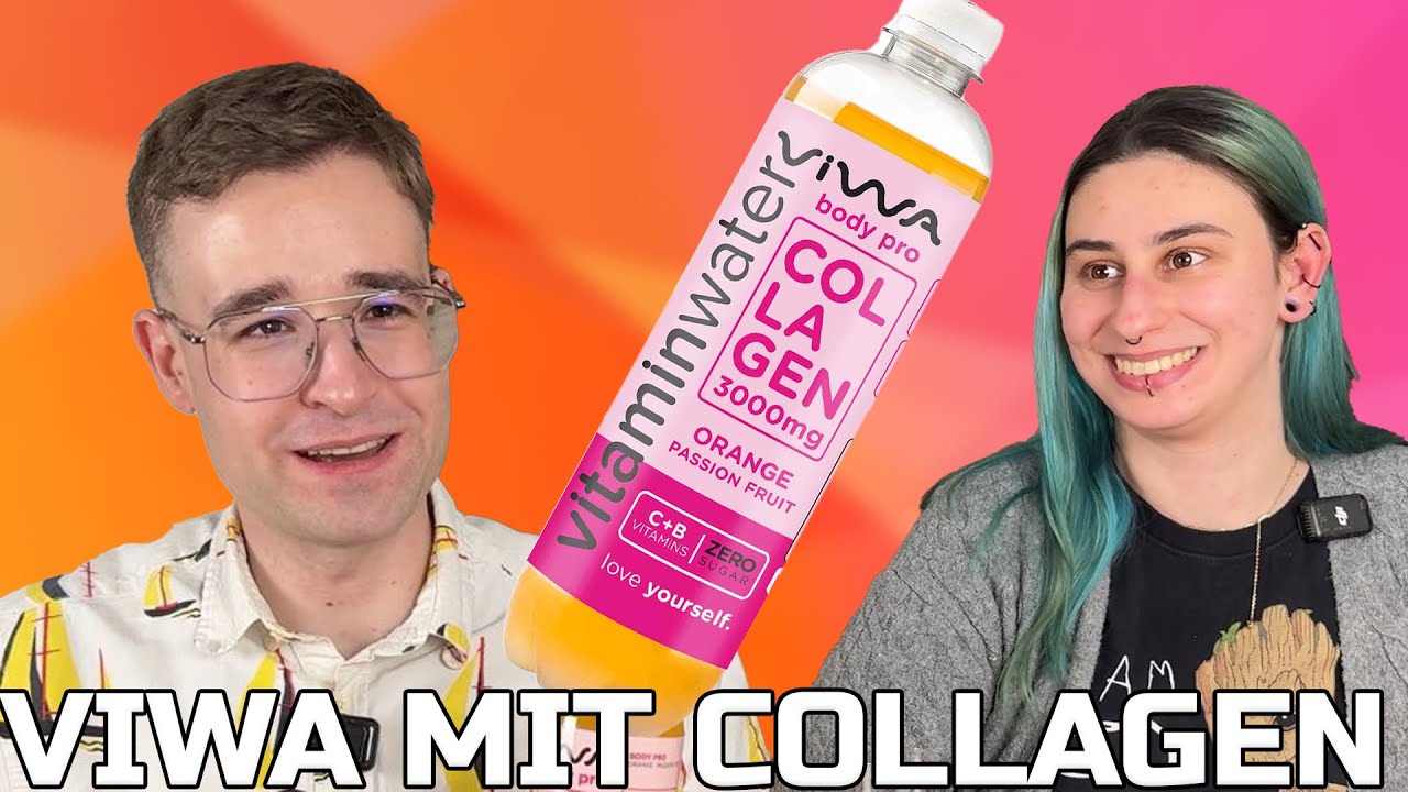 VIWA Orange + Passionsfrucht mit Collagen im Test! - Gesund und Lecker?