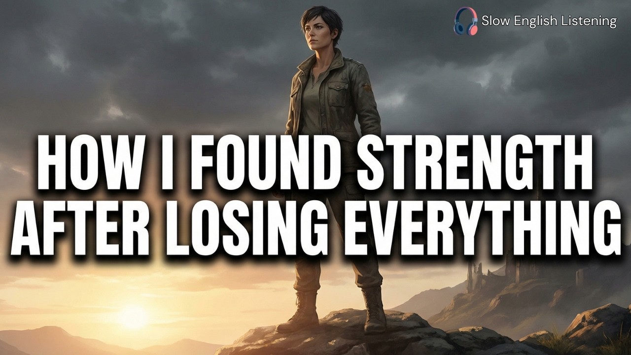How I Found Strength After Losing Everything | Learn English Through Resilience | Listening Practice