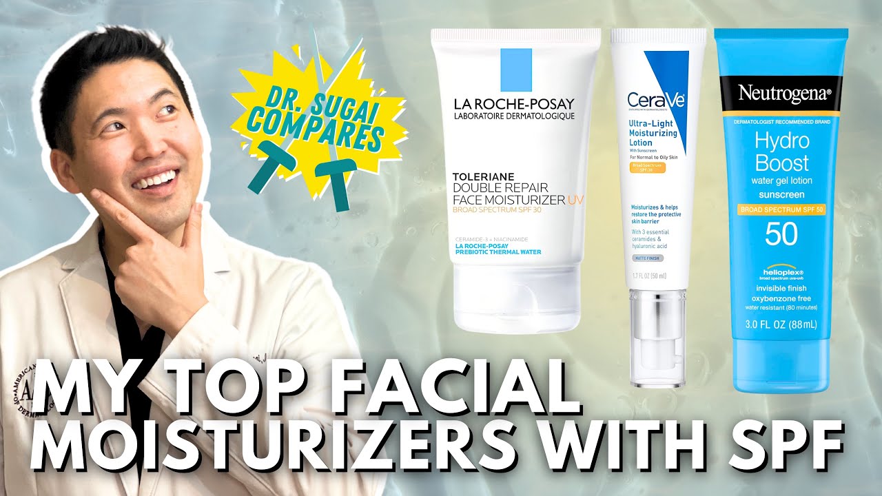 My Top 6 Facial Moisturizers with SPF | Dermatologist Compares