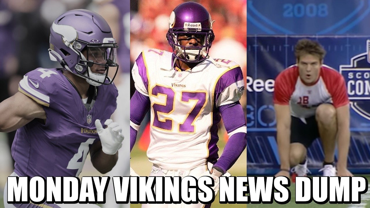 Minnesota Vikings News Dump (2.23.2026) | RIP Rondale Moore, Ronyell Whitaker, Combine Starts Today