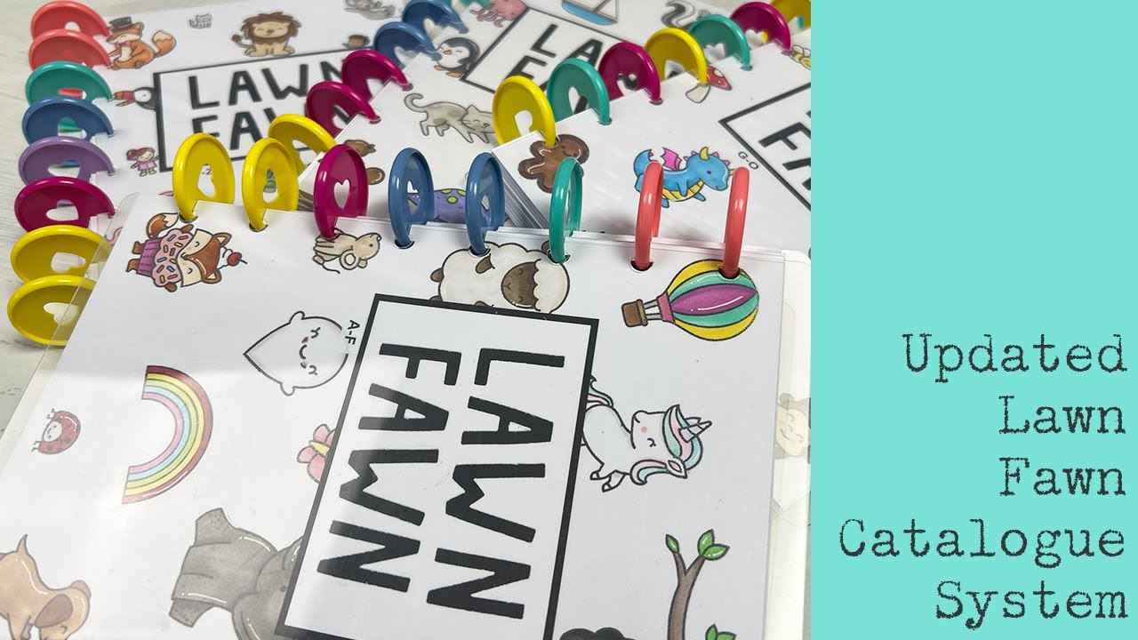 Updated Lawn Fawn Catalogue System