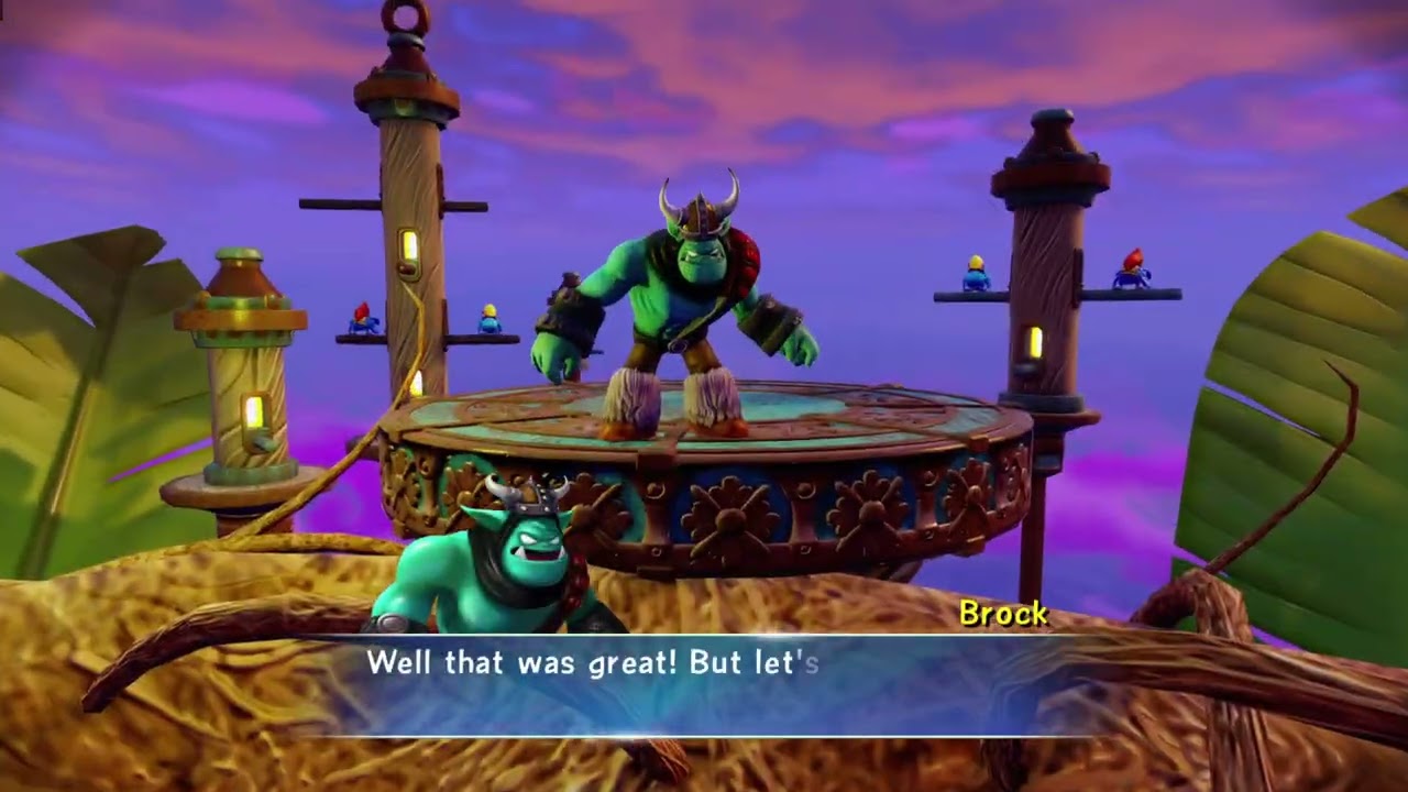 Skylanders Trap Team areana battles and kaos doom challenge