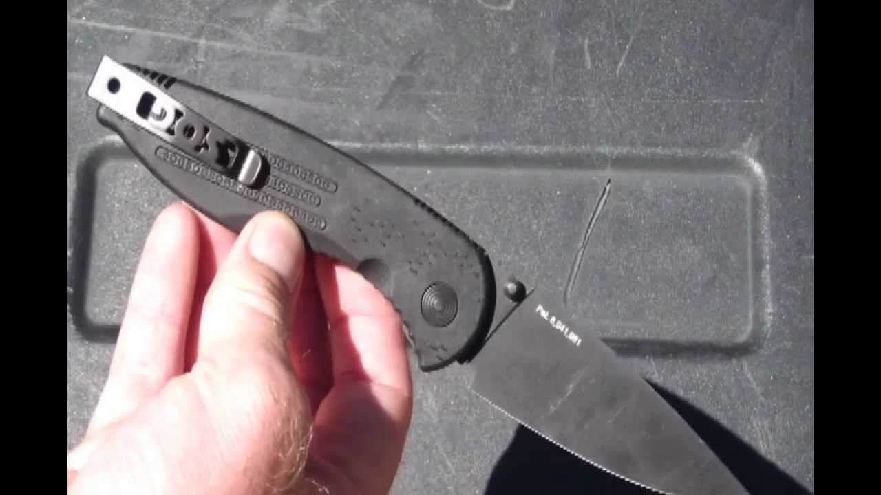 Sog Aegis Knife Lock Failure