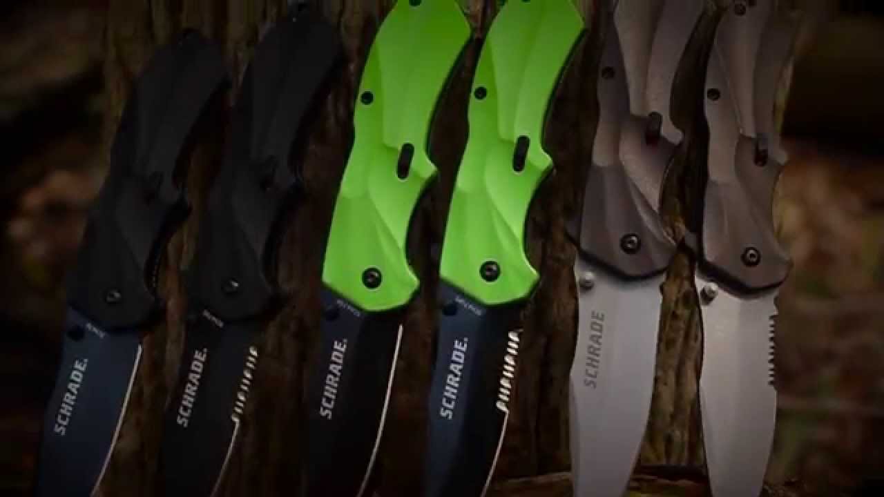Schrade SCHA7B Assisted Opening Liner Lock Folding Knife -- Best Assisted Opening Tactical/EDC