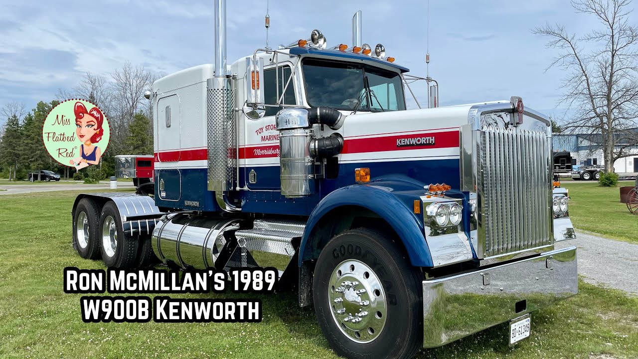 Ron McMillan’s 1989 W900B Kenworth Truck Tour