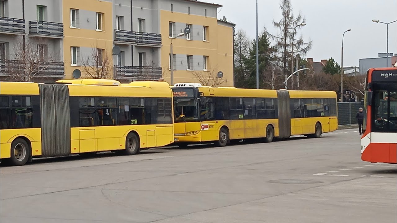 Autobusy w Tarnowskich górach 20.02.2023