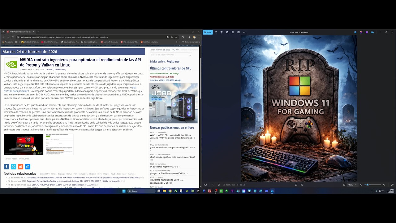 NVIDIA se cansa de Windows 11… y se va a Linux