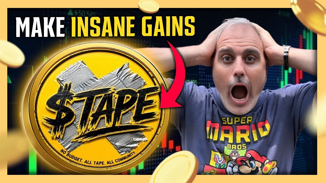Could a Literal TAPE Meme Coin Be a 100x Solana Gem?