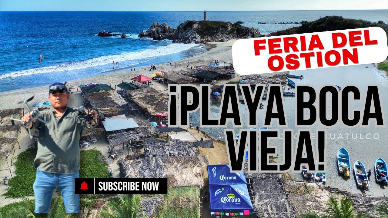 La Feria del ostión en Playa Boca vieja se está volviendo algo increíble! 🤤 🦪 🏝️