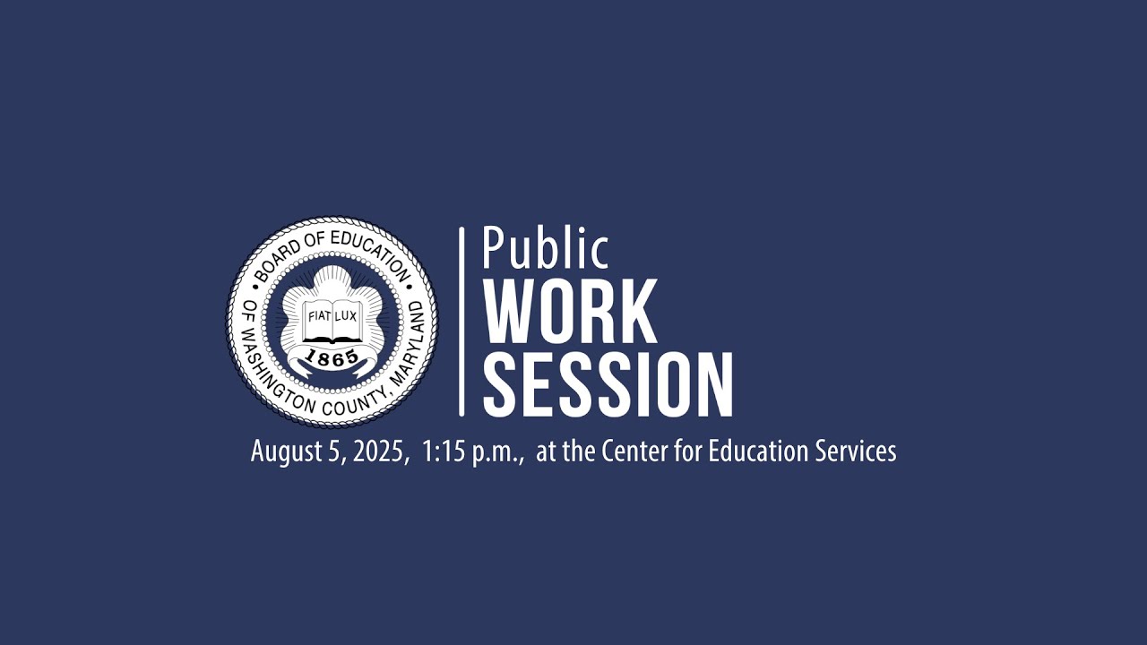 Board of Education Public Work Session | August 5, 2025 | 1:15PM