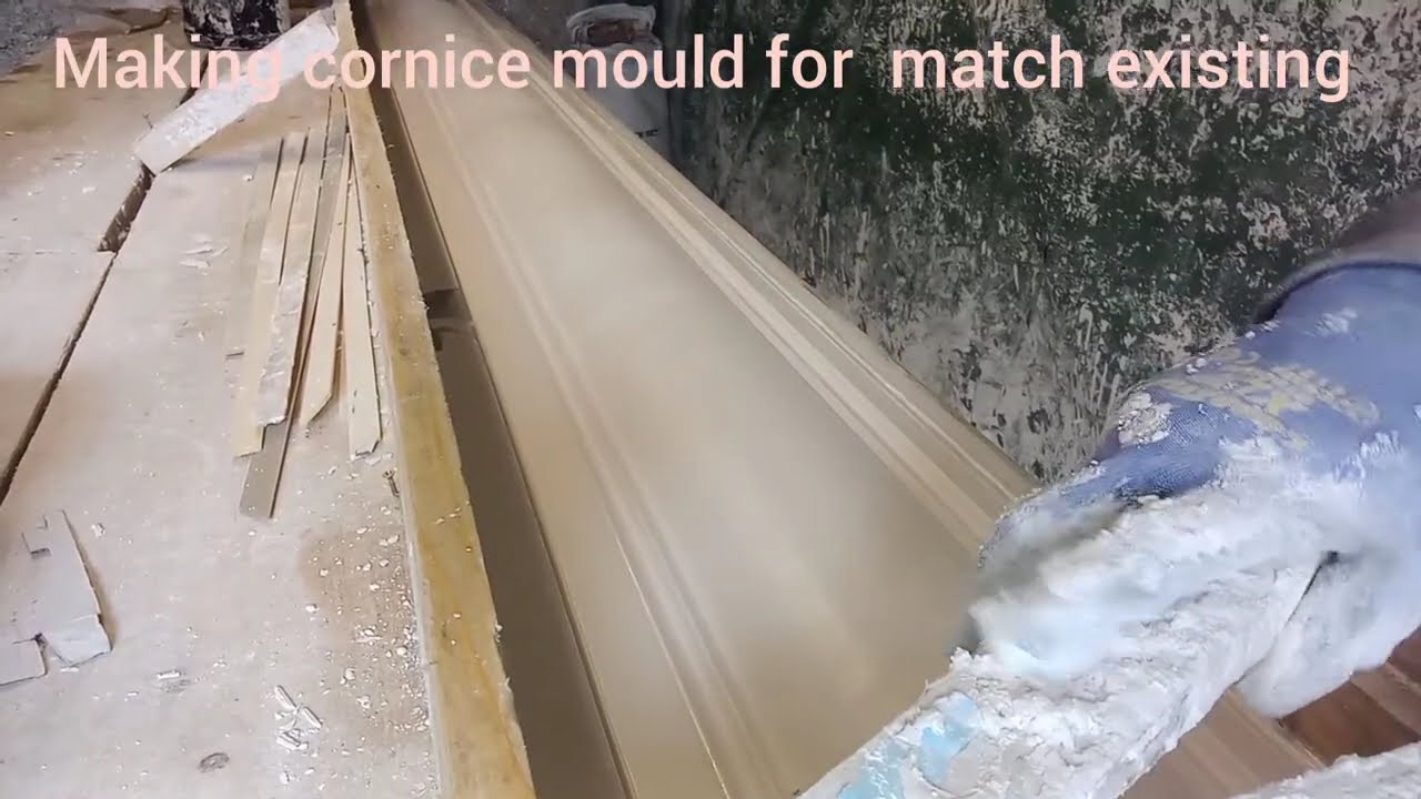 MAKING CORNICE MOULD FOR A MATCH EXISTING