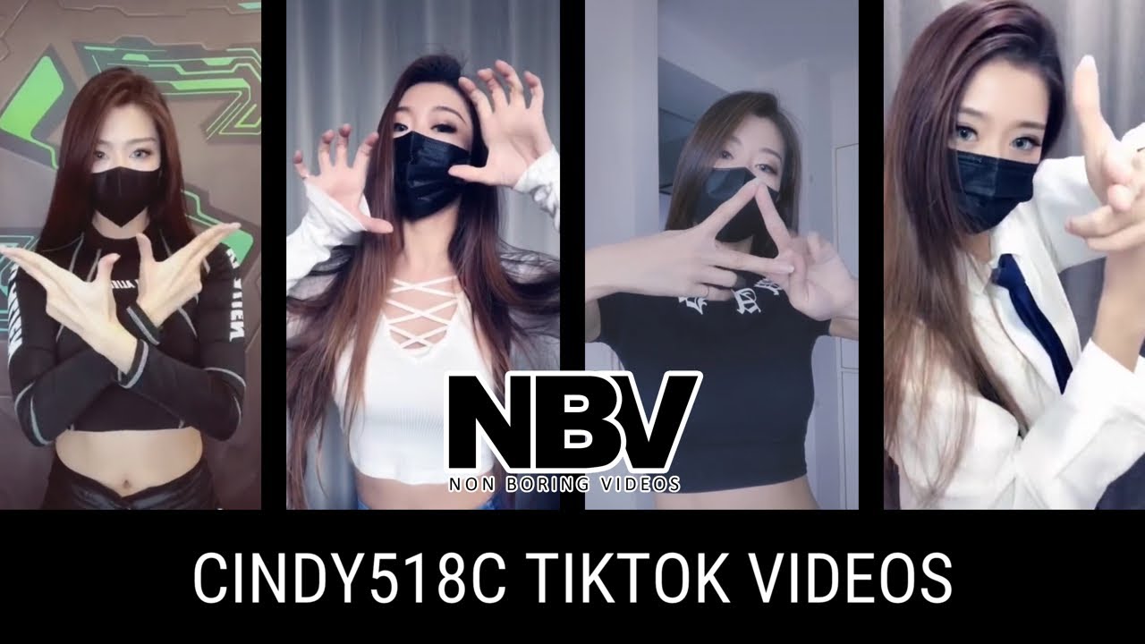 Cindy518 - Masked Beauty of TikTok World - Finger Dancer - Chinese - || NON BORING VIDEOS || Part 5