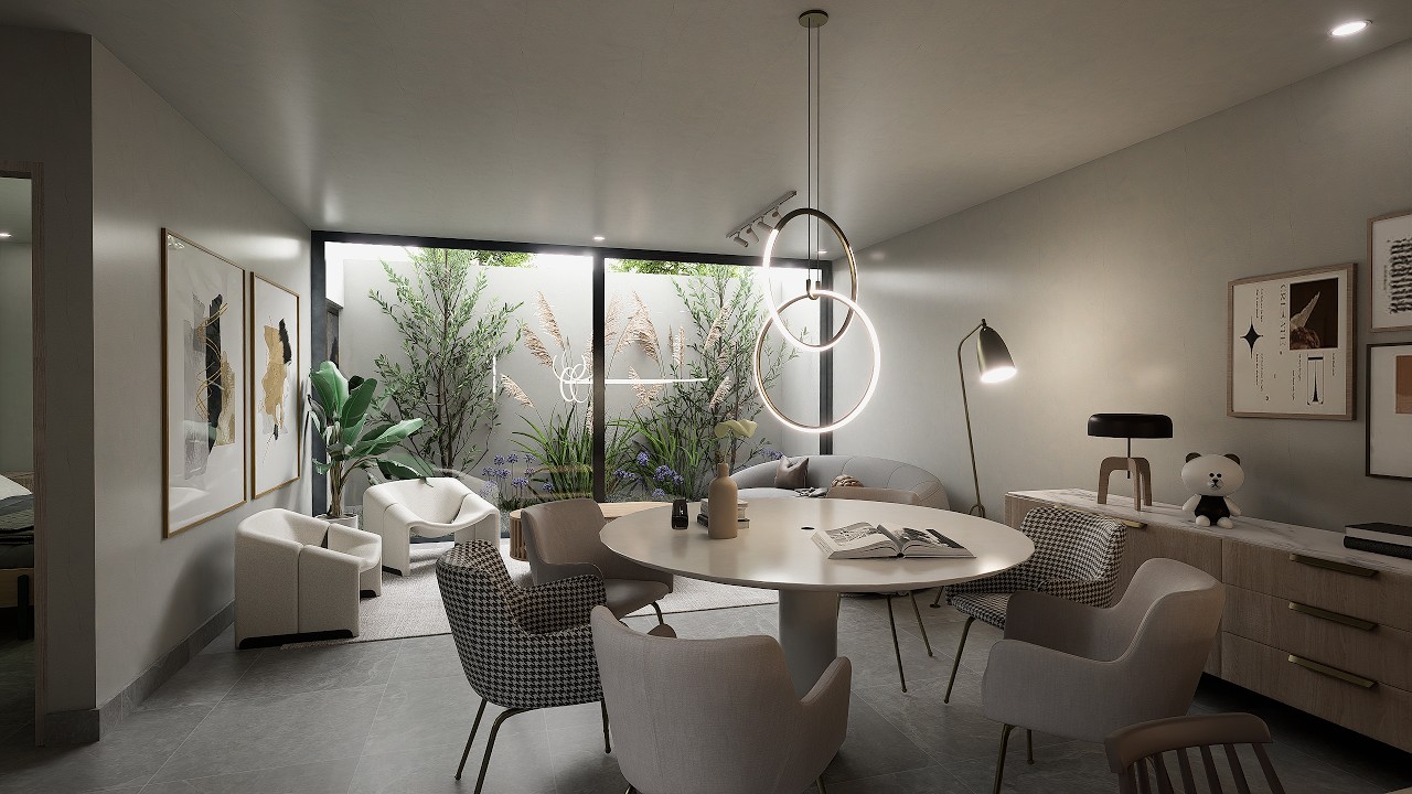 PLANO DE CASA MUY ESPECIAL EN 8X16