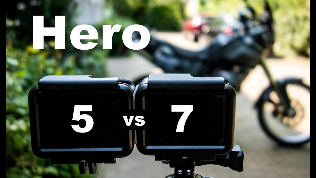GoPro Hero 5 vs GoPro Hero 7 - The Helmet Battle!