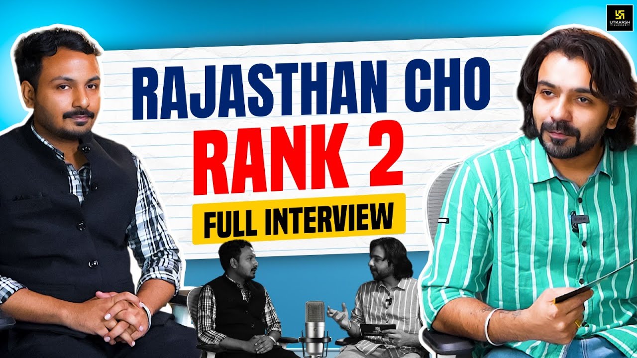 RANK 2 in Rajasthan CHO | Topper's Interview 🏆🏆 | Nursing Success Story