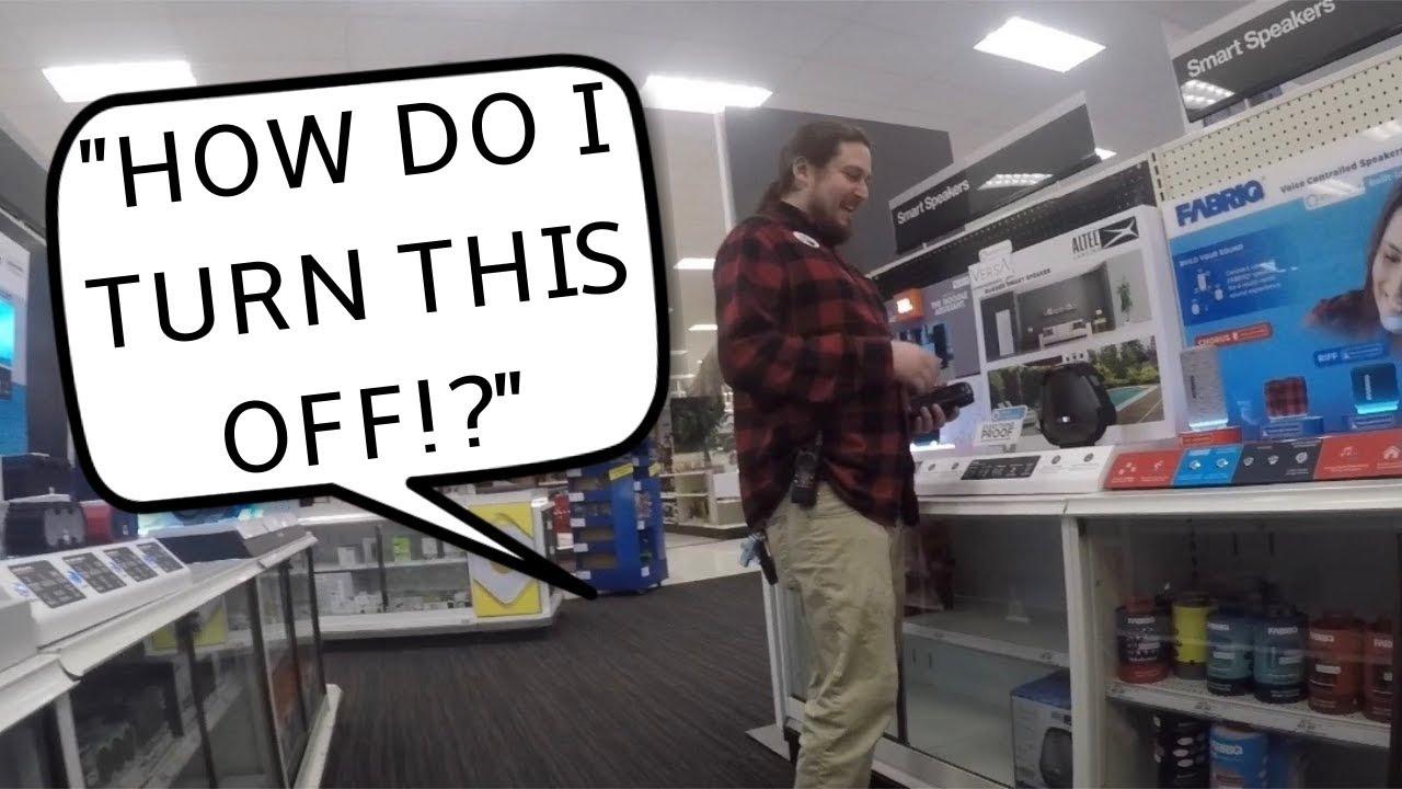 BLUETOOTH SPEAKER PRANK AT TARGET! DAY 3/30: 